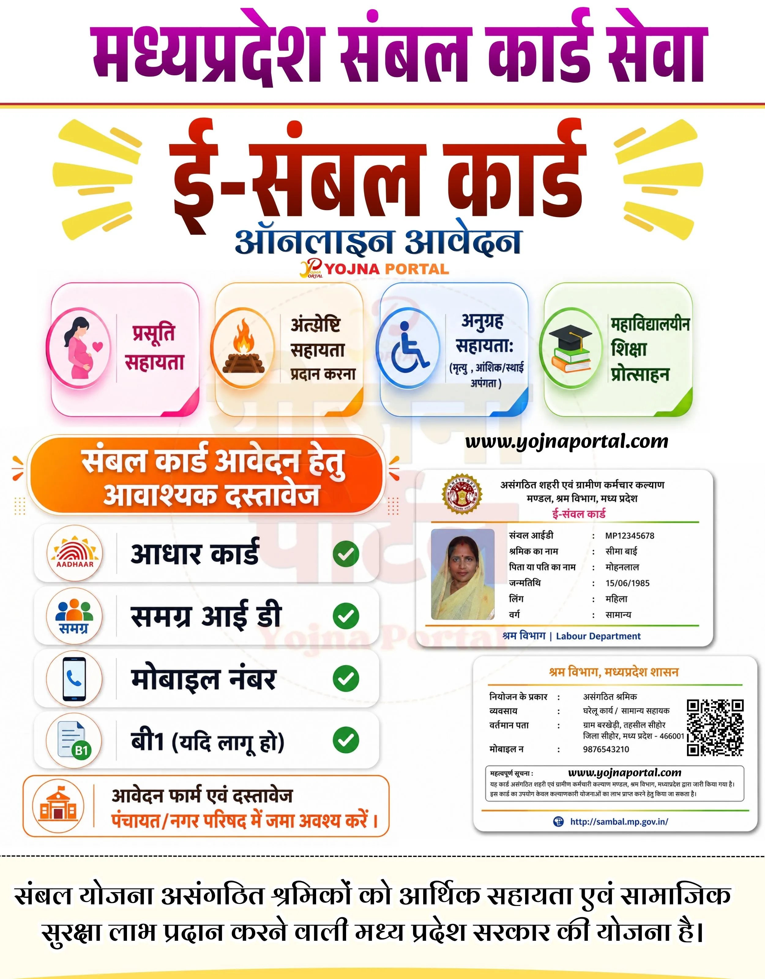 MP E-Sambal Card Online Application